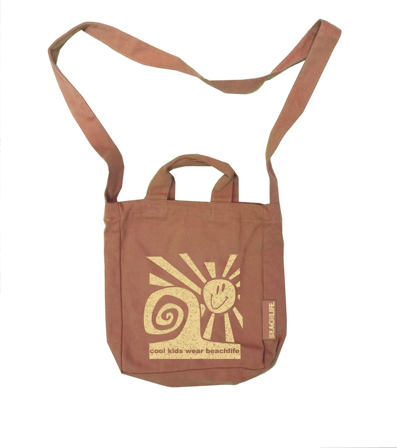 Kids Caramel Stripe tas