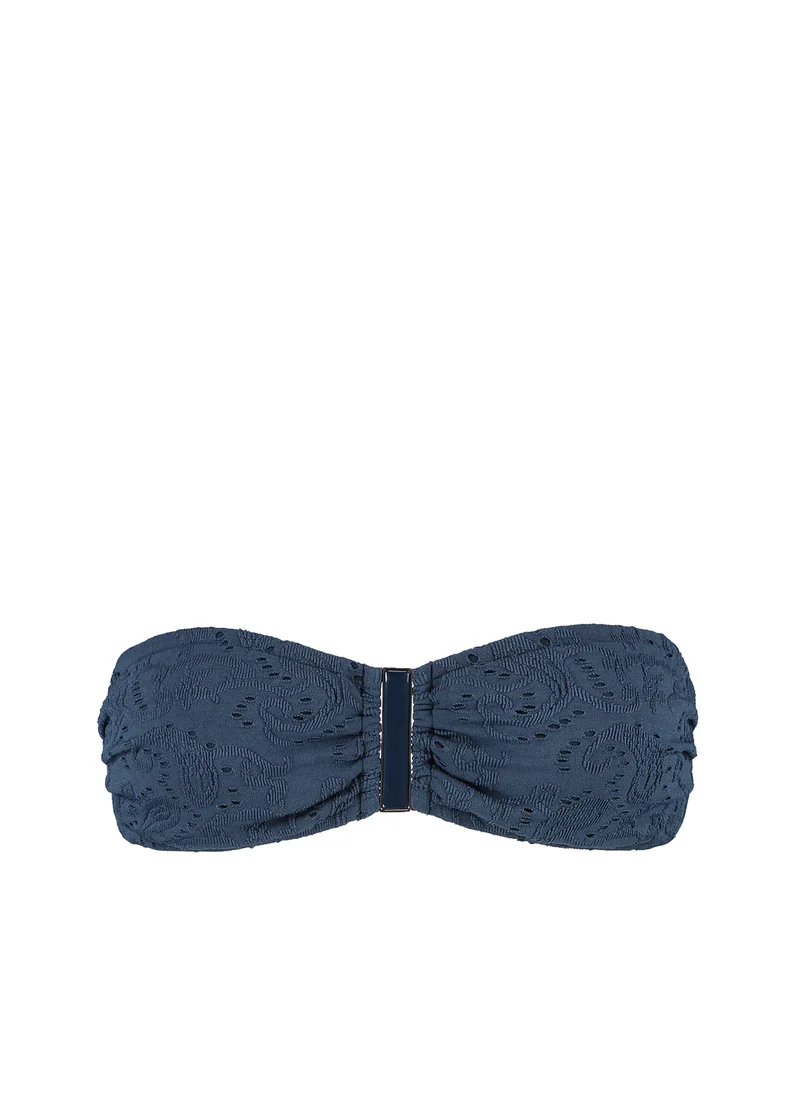 Nightsky Embroidery bandeau bikinitop