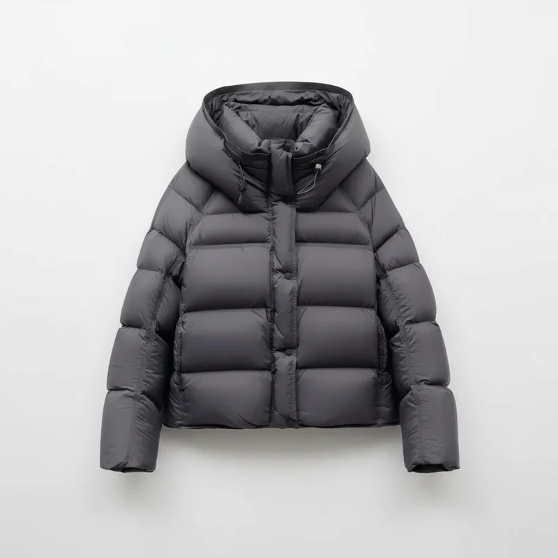 Damen-Parkas aus Baumwolle mit Wattierung – Stilvoller koreanischer Wintermantel für optimale Wärme