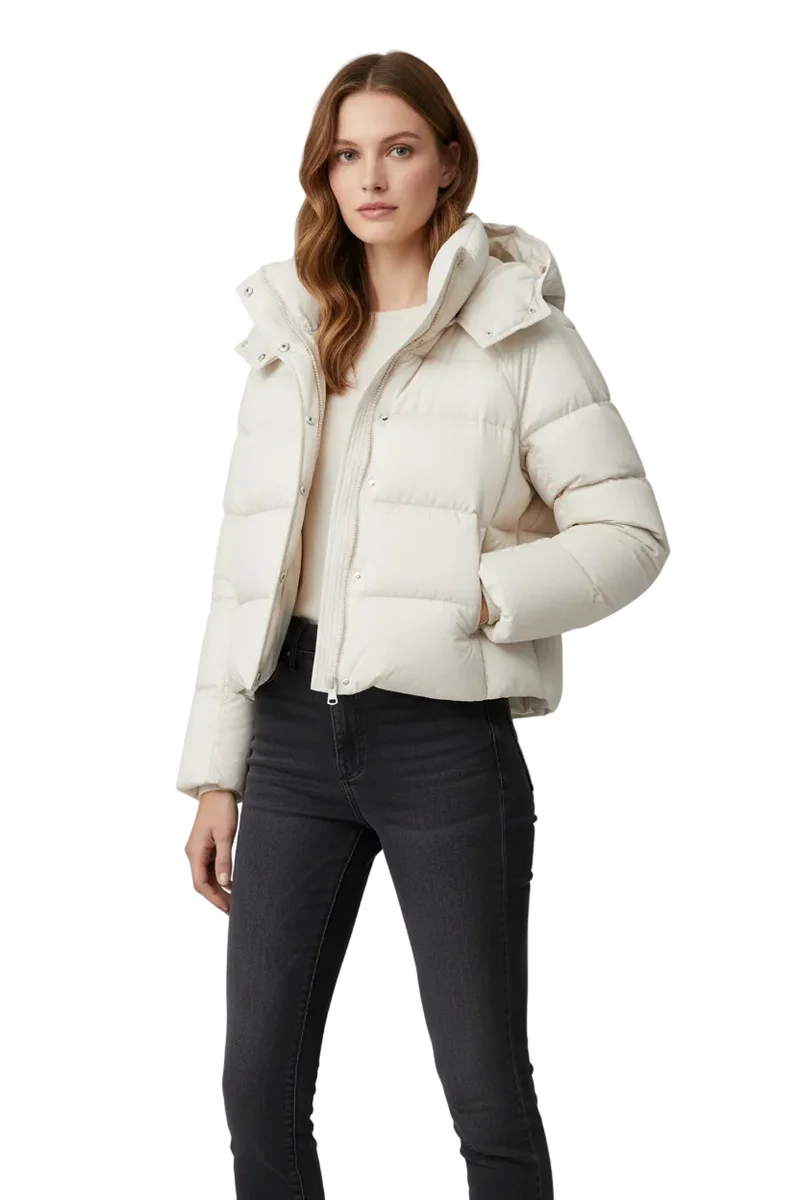 Damen-Parkas aus Baumwolle mit Wattierung – Stilvoller koreanischer Wintermantel für optimale Wärme