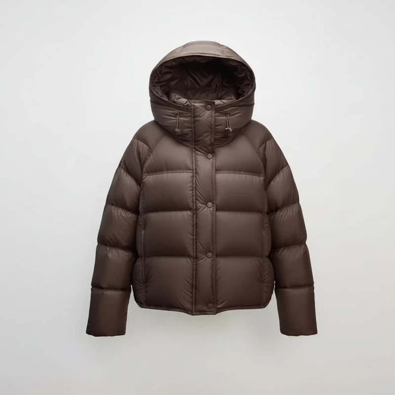 Damen-Parkas aus Baumwolle mit Wattierung – Stilvoller koreanischer Wintermantel für optimale Wärme