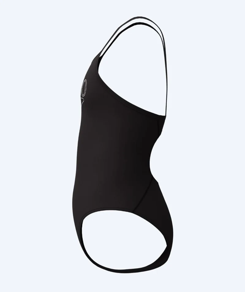 Speedo Badeanzug für Mädchen - Endurance Logo Thinstrap - Schwarz