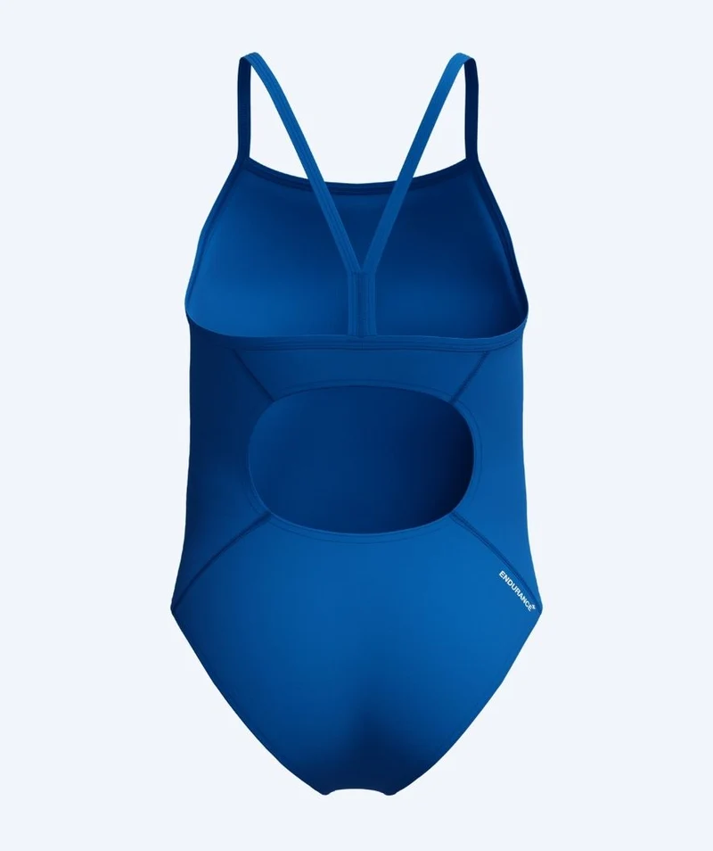 Speedo Badeanzug für Mädchen - Endurance Logo Thinstrap - Blau