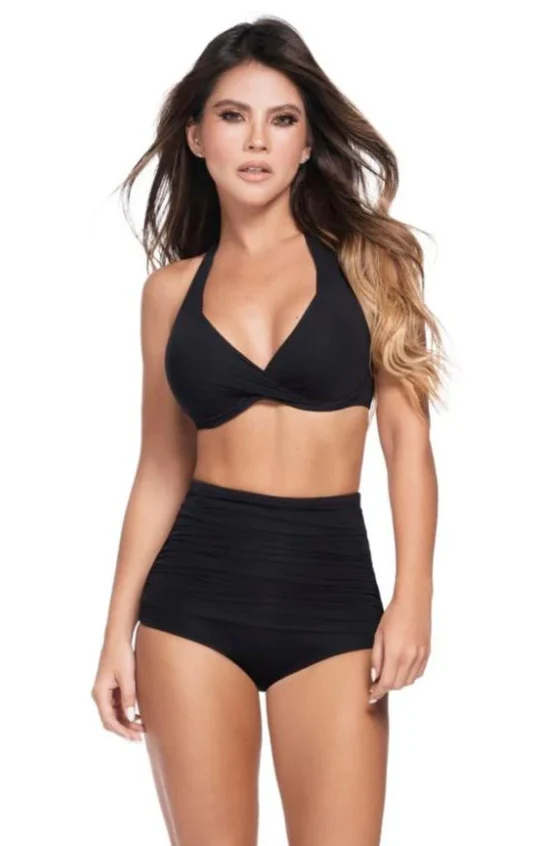 High Waist Bikini Broekje Corrigerend | Hoge Taille Handgemaakt Dames