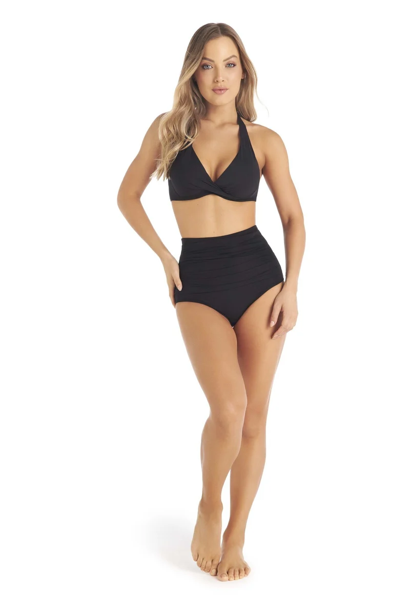 High Waist Bikini Broekje Corrigerend | Hoge Taille Handgemaakt Dames