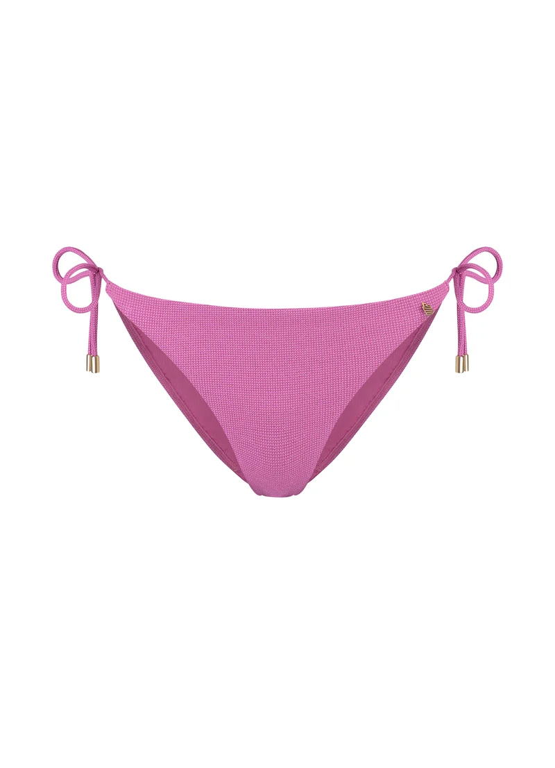 Pink Shimmer strik bikinibroekje