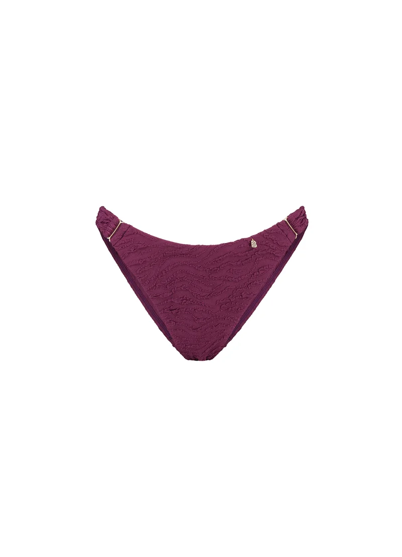 Bright Plum high leg bikinibroekje