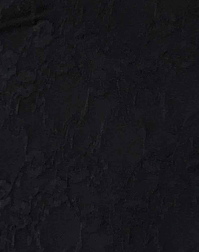 Codami Mini-Kleid mit Neckholder aus Spitze Schwarz