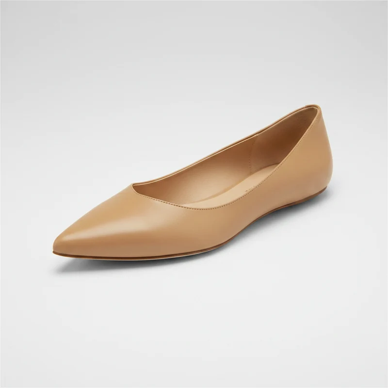 Große, flache Damen-Bootsschuhe aus Leder für Komfort und Stil