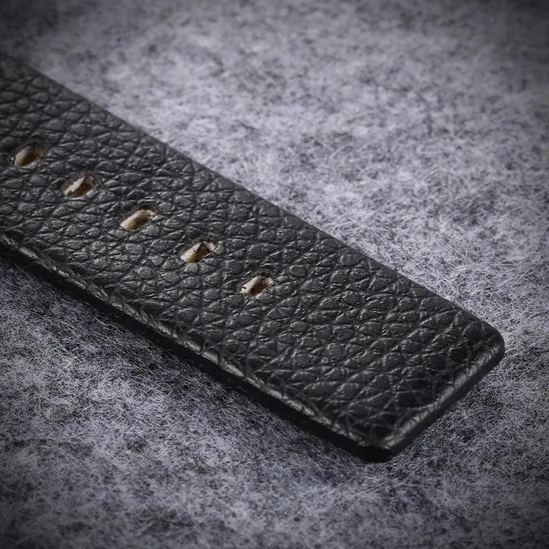 Cagarny Herren-Armbanduhr aus Leder mit Dualzeitfunktion – wasserdichtes Quarzwerk mit Datumsanzeige – Luxusgeschenk