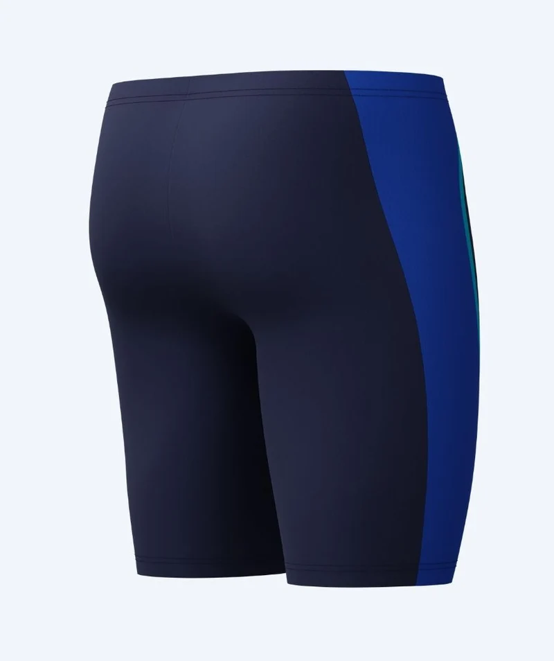 Speedo lange Badehose für Herren - Solid Splice - Dunkelblau/Hellblau