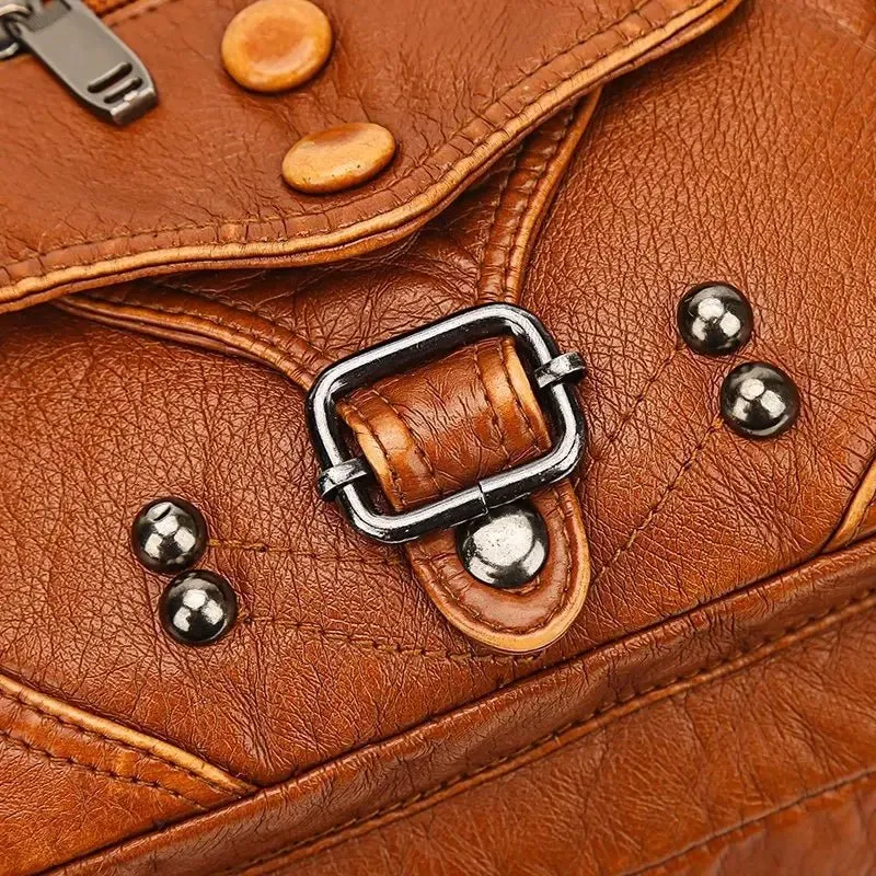 Luxuriöse Damen-Umhängetasche aus Leder – Hochwertige, weiche Leder-Schultertasche