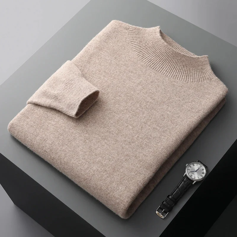 Lässiger Herren-Wollpullover: Ihr perfekter Begleiter für warme Herbst- und Wintertage