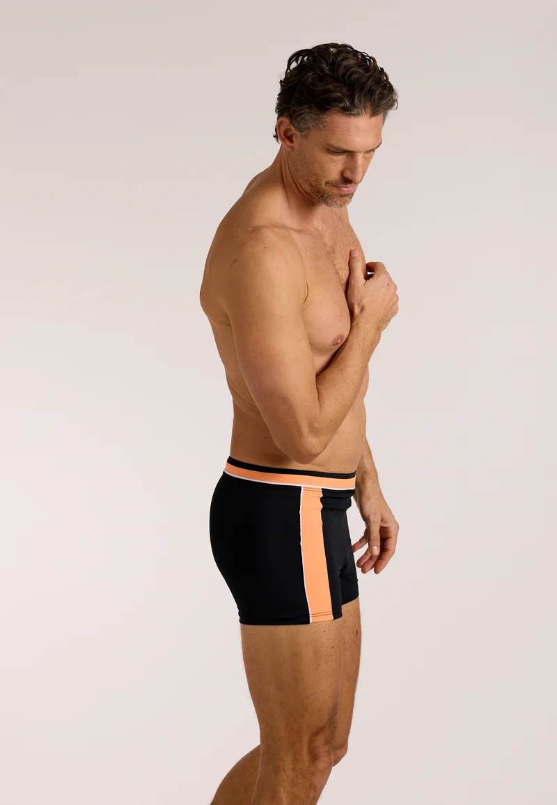 Black Stripes Shorts