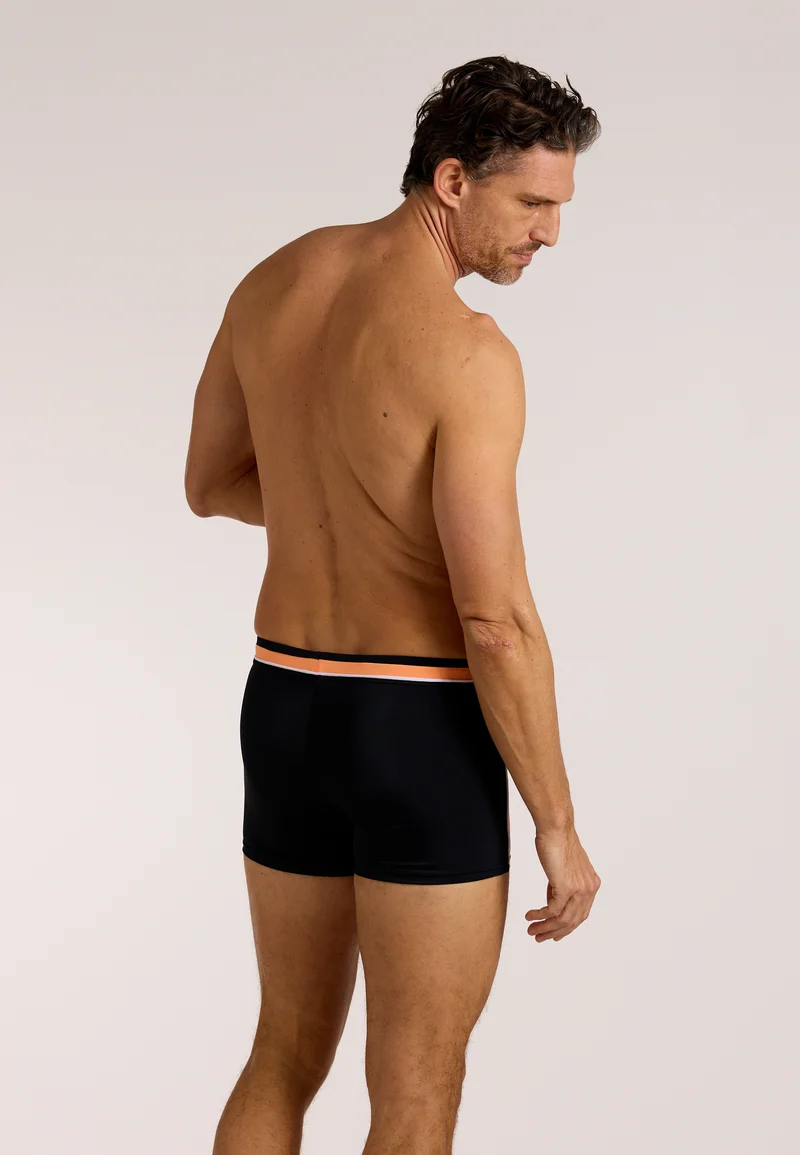 Black Stripes Shorts
