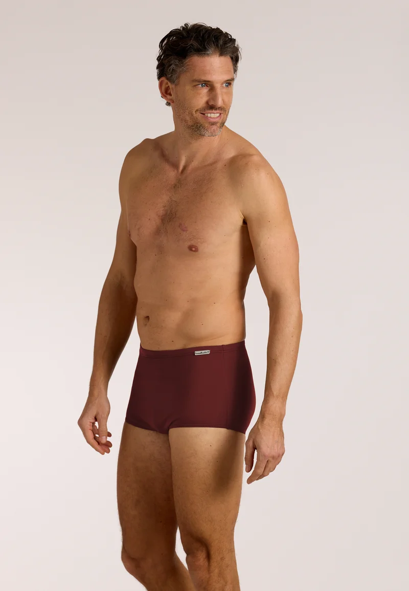 Solid Swim Trunks