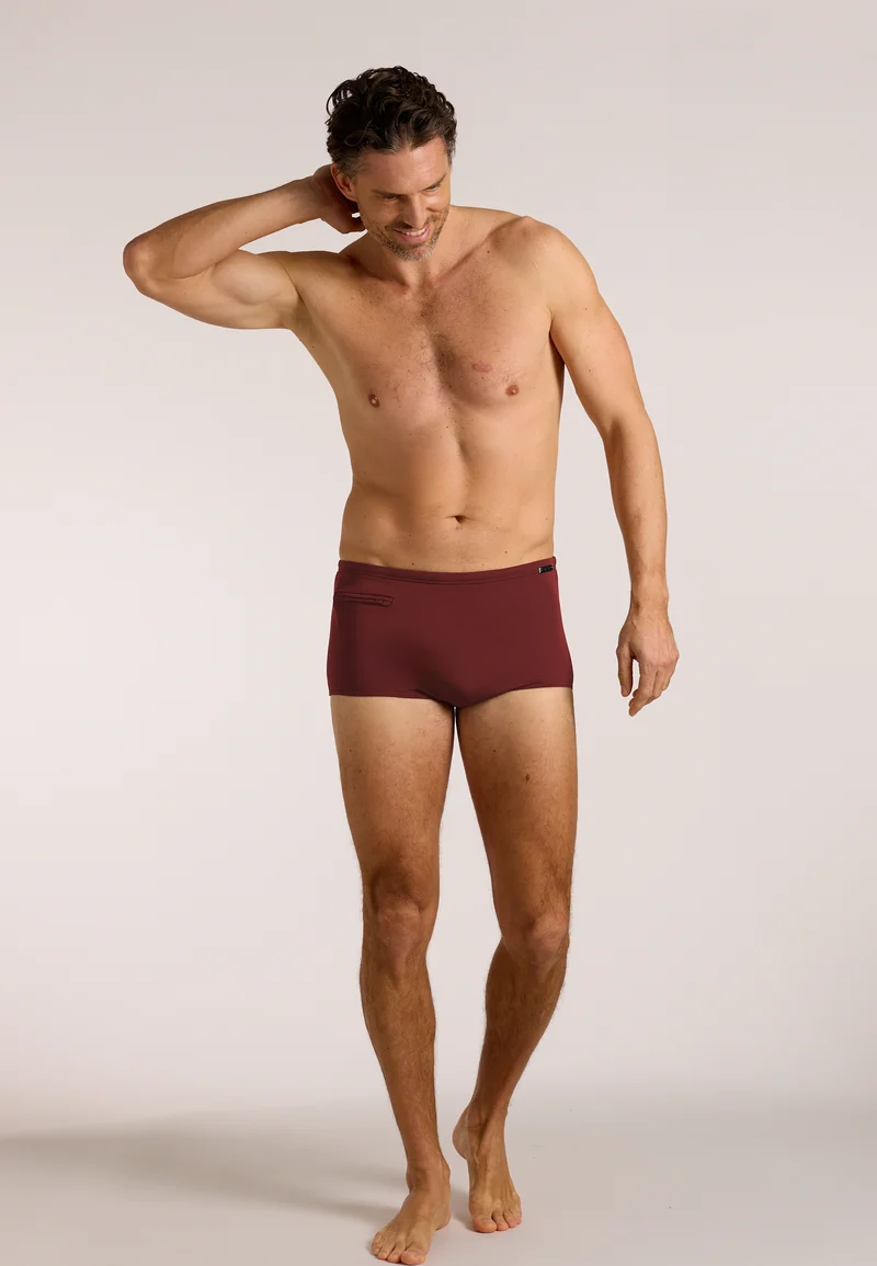 Solid Swim Trunks