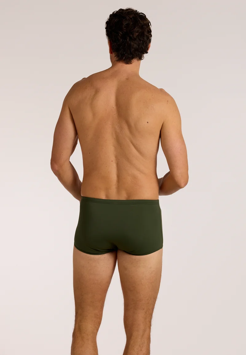 Solid Swim Trunks