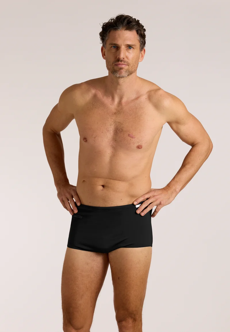 Solid Swim Trunks