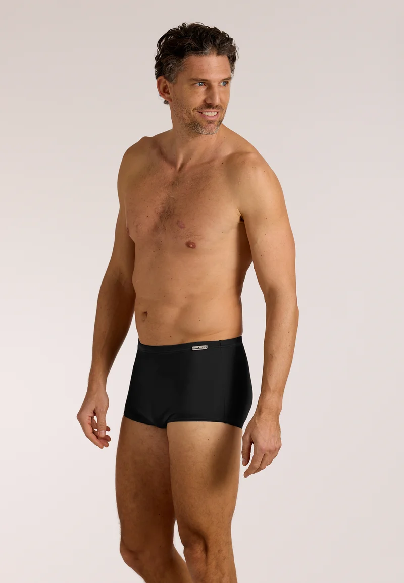 Solid Swim Trunks