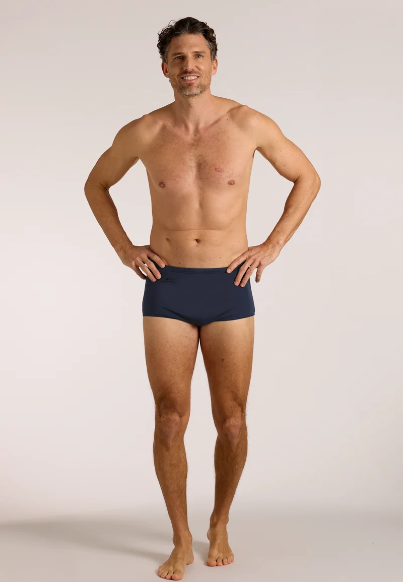 Solid Swim Trunks
