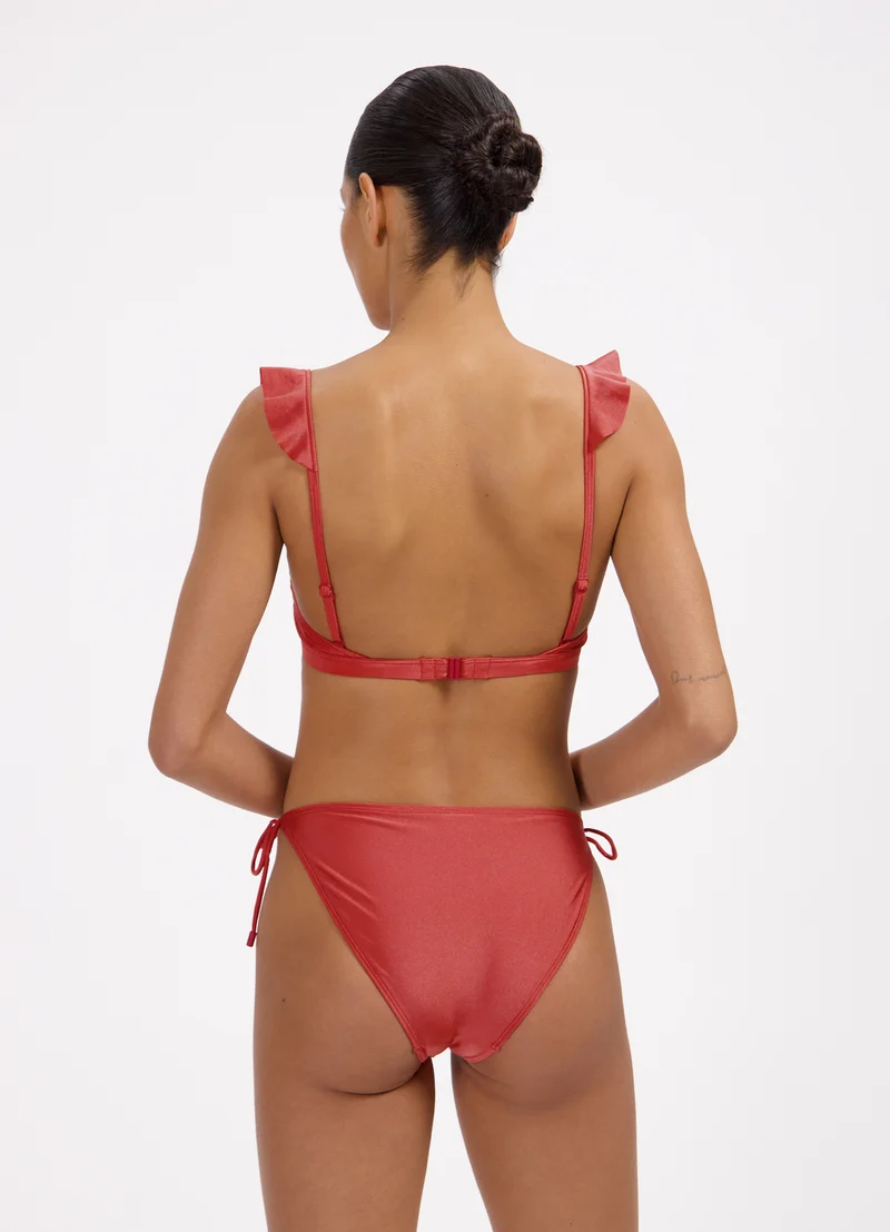 Red Shine strik bikinibroekje