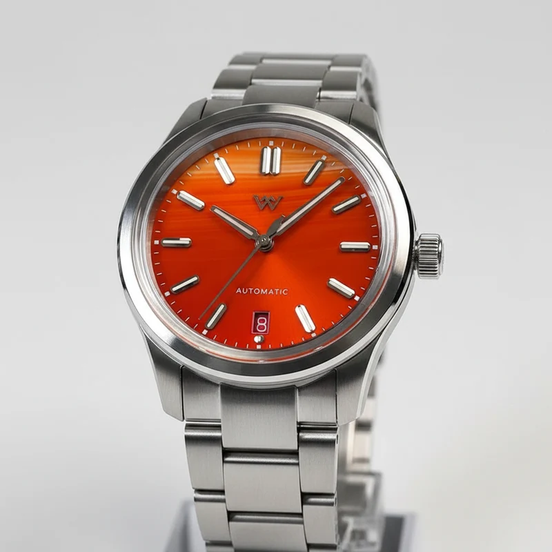 WM Gemstone Series NH35 Uhr - Automatische mechanische Uhr mit AR-beschichtetem Saphirglas WM225