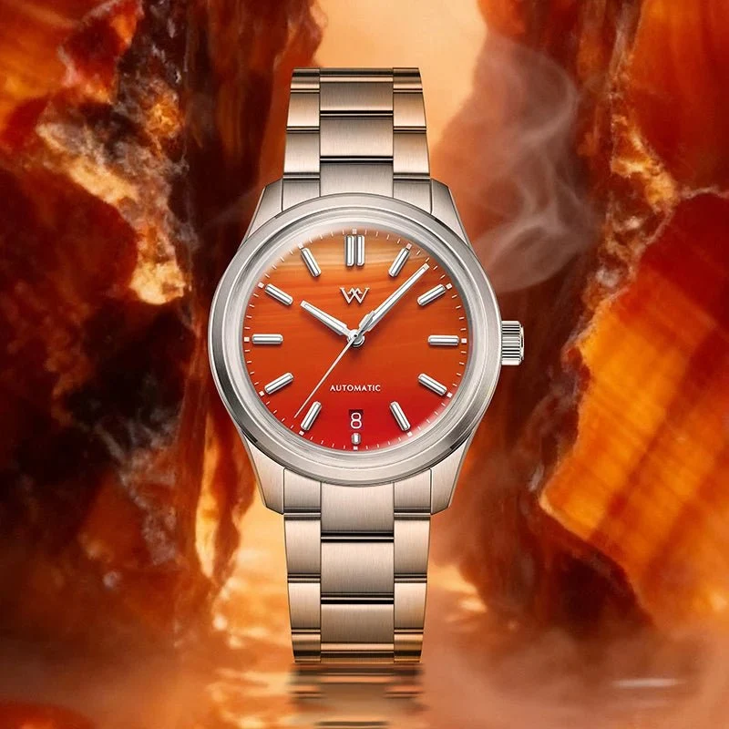 WM Gemstone Series NH35 Uhr - Automatische mechanische Uhr mit AR-beschichtetem Saphirglas WM225