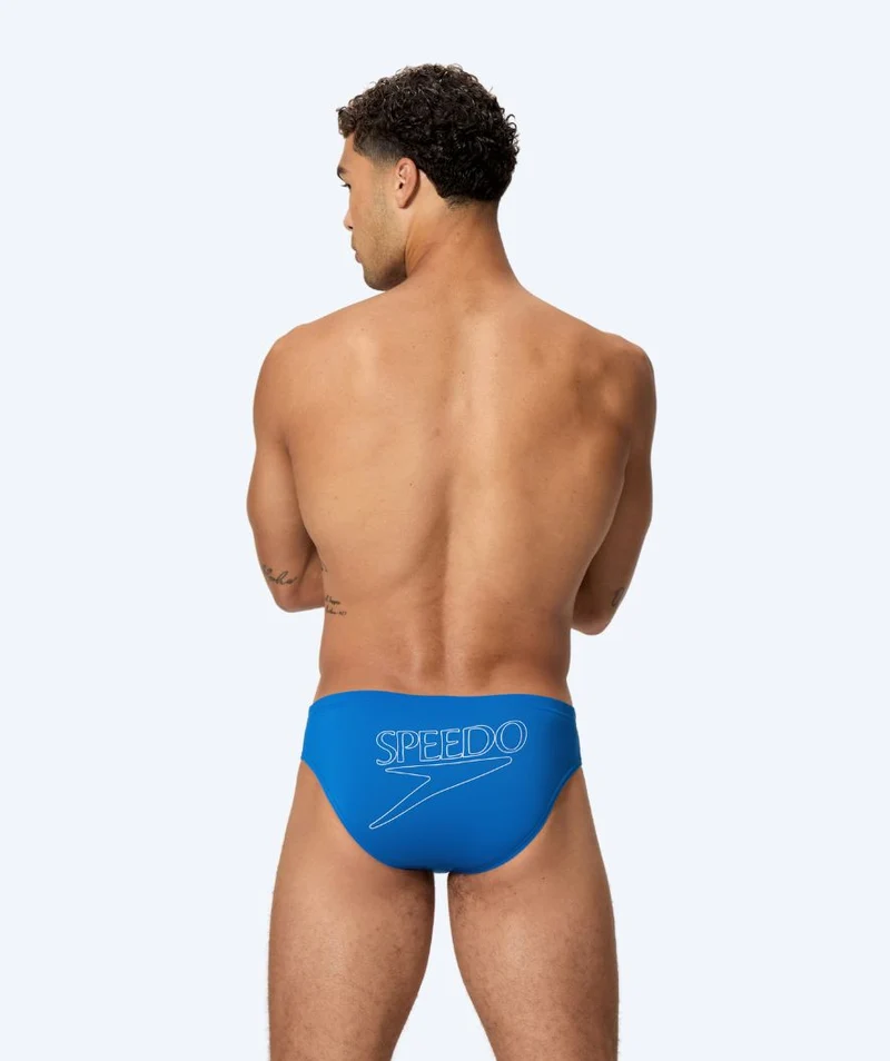 Speedo Badeslip für Herren - Endurance Logo - Hellblau