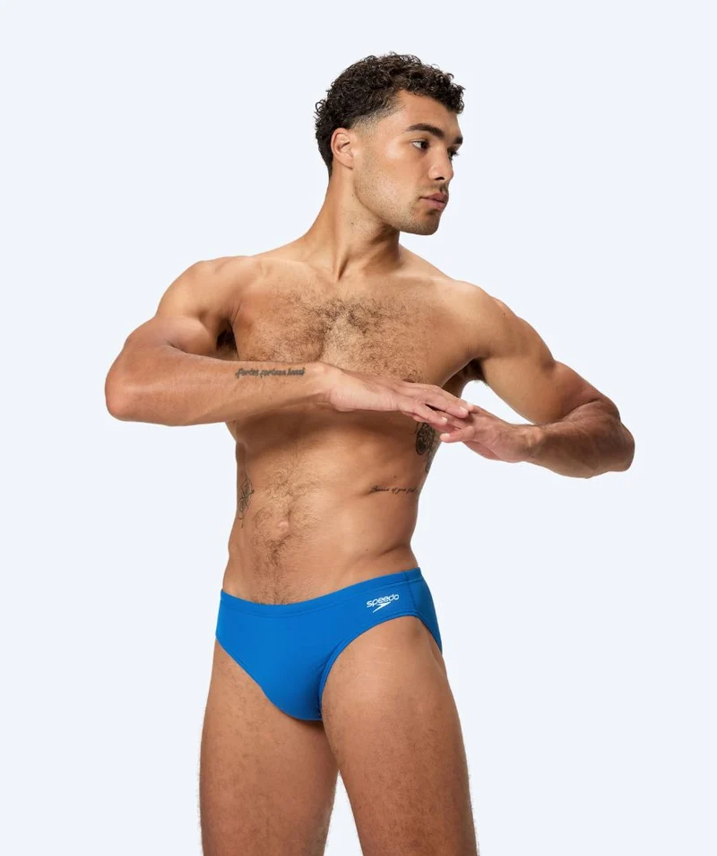 Speedo Badeslip für Herren - Endurance Logo - Hellblau