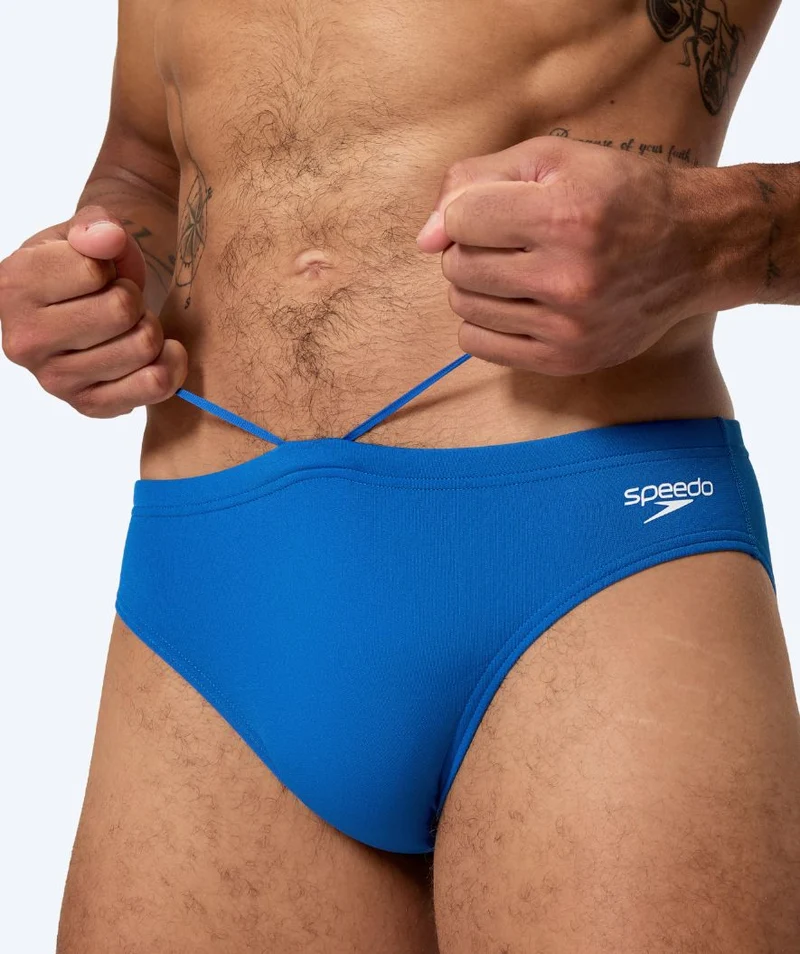 Speedo Badeslip für Herren - Endurance Logo - Hellblau