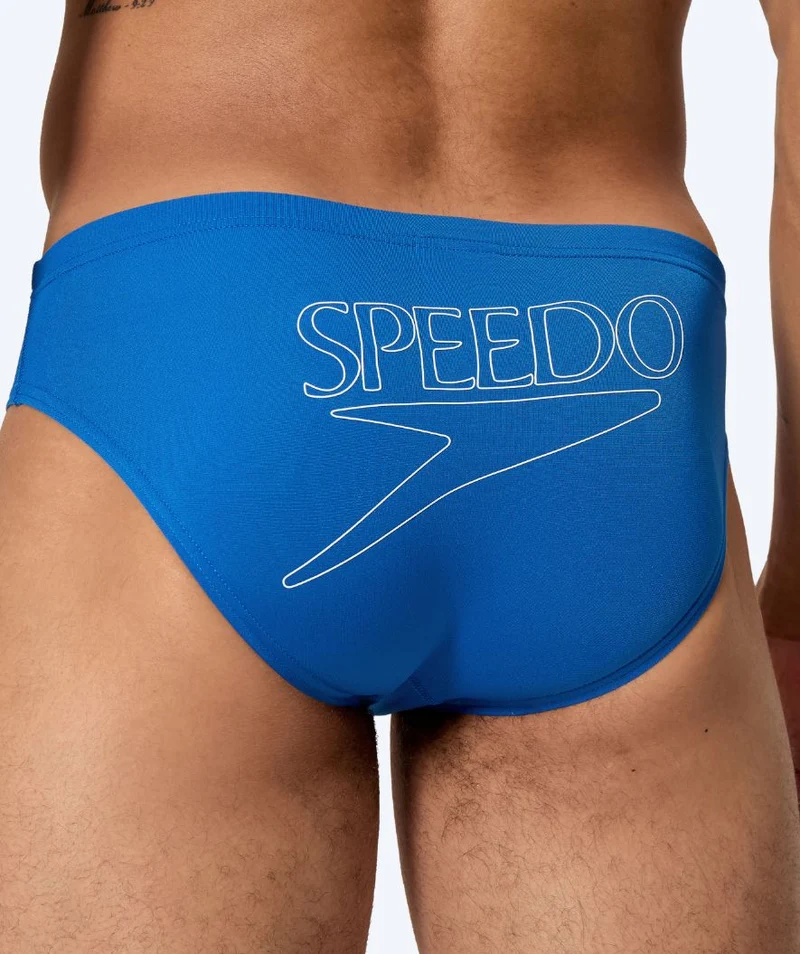 Speedo Badeslip für Herren - Endurance Logo - Hellblau