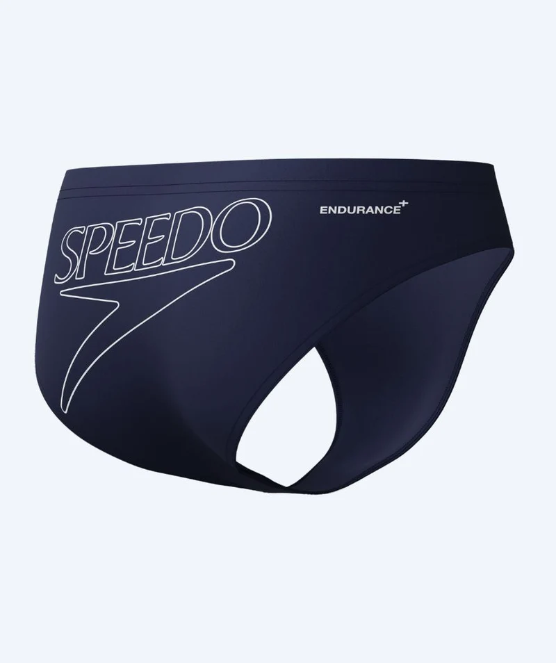 Speedo Badeslip für Herren - Endurance Logo - Dunkelblau