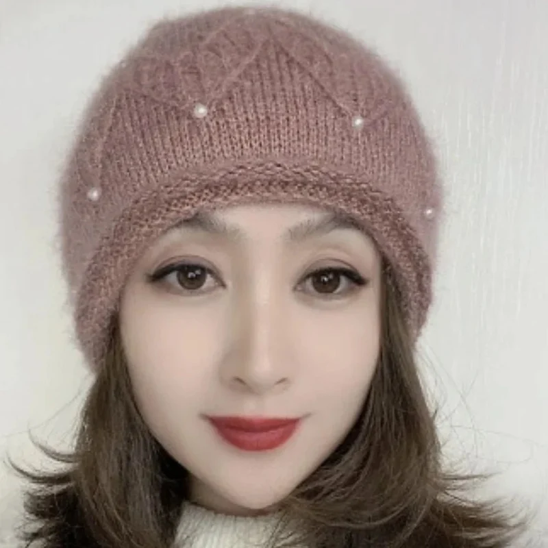 Kuschelige Damen-Winterstrickmütze für ultimative Wärme und Stil