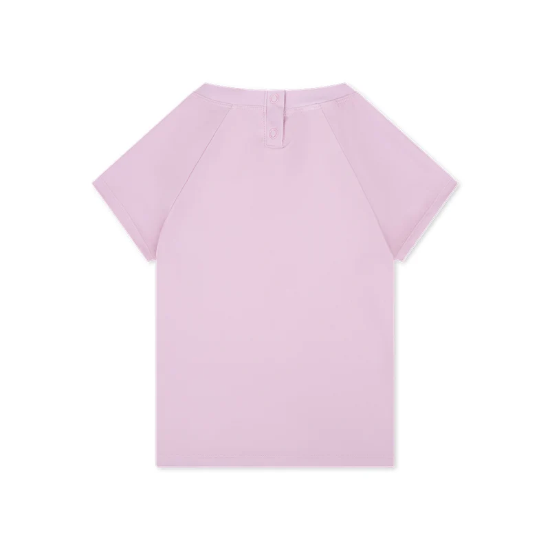 Swimming T-Shirt Short Sleeves - Pink - Coastal Charm
