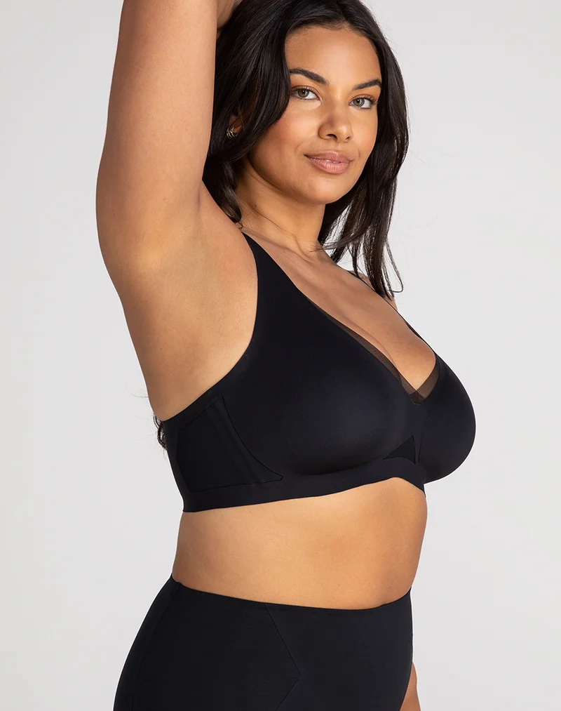 CrossOver V-Neck Bra