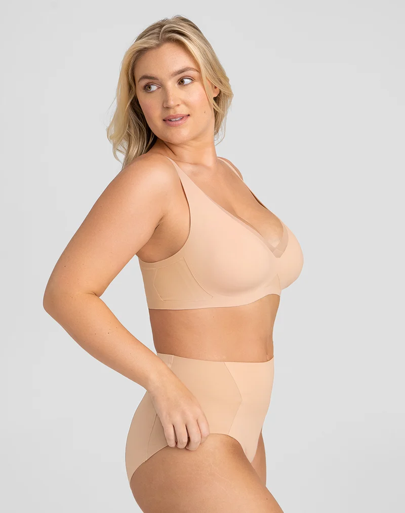CrossOver V-Neck Bra