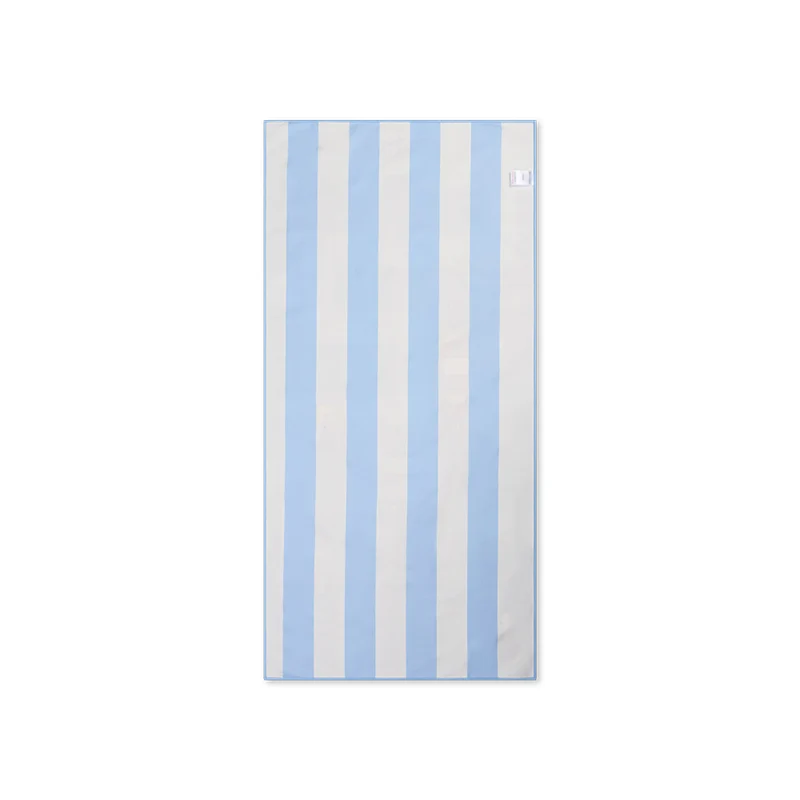 Beach Towel Microfiber - Blue - Seas The Day - 135 x 65 cm