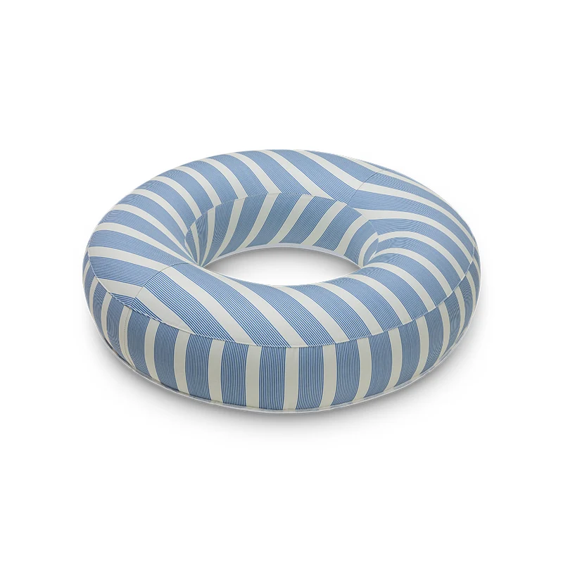 Premium Swim Ring - Blue/Beige - Monaco - Ø 120 cm