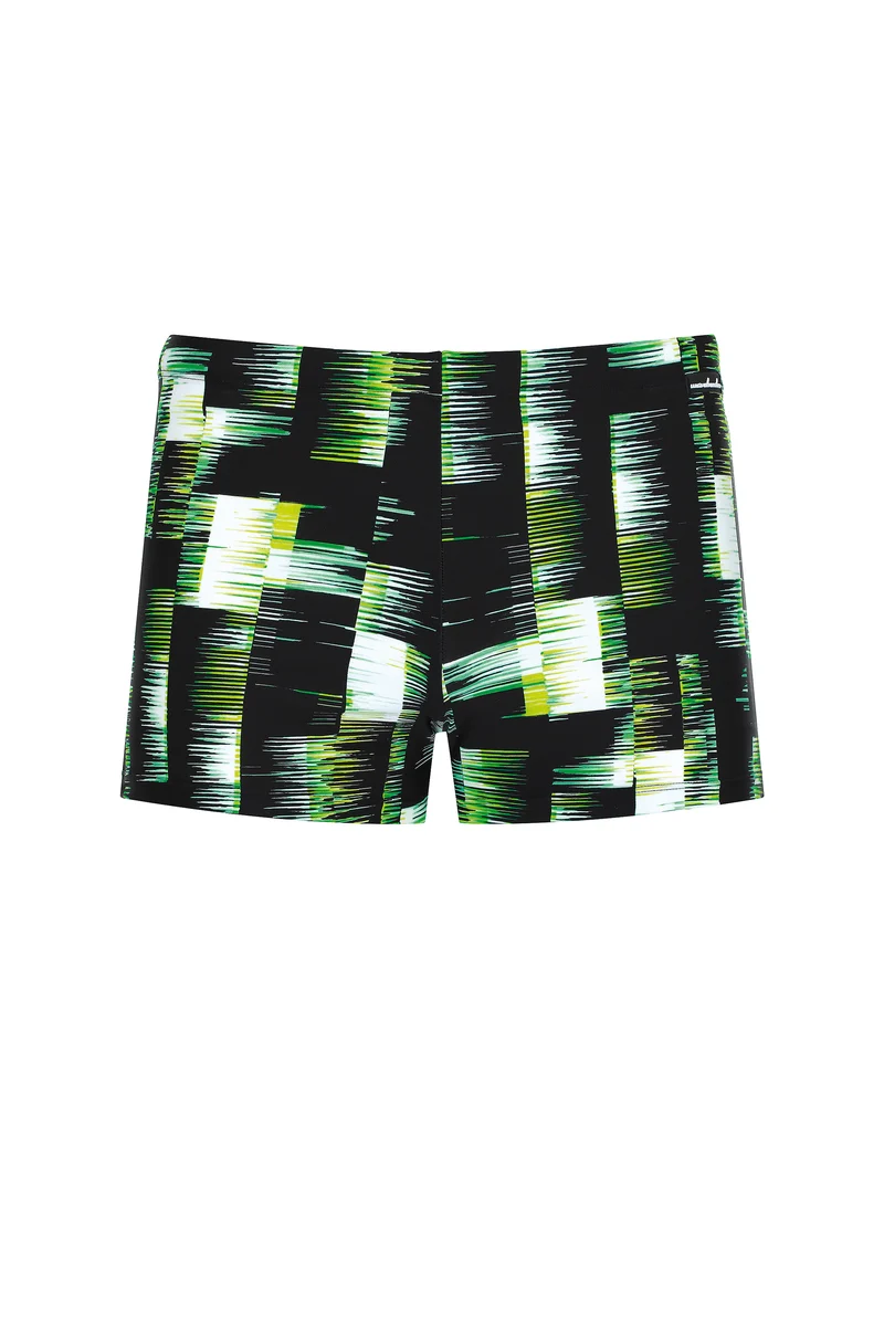 Glitch Print Shorts