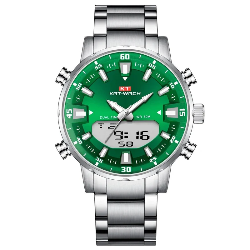 KAT-WACH Herren Luxus-Quarzuhr, wasserdicht, 2024 - Hochwertige digitale Armbanduhr
