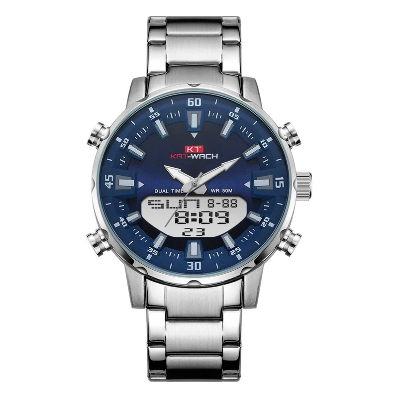 KAT-WACH Herren Luxus-Quarzuhr, wasserdicht, 2024 - Hochwertige digitale Armbanduhr