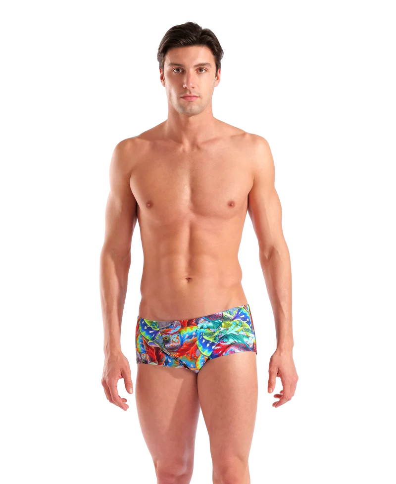 Arena Herren Badehose Low Waist Short Iguanas