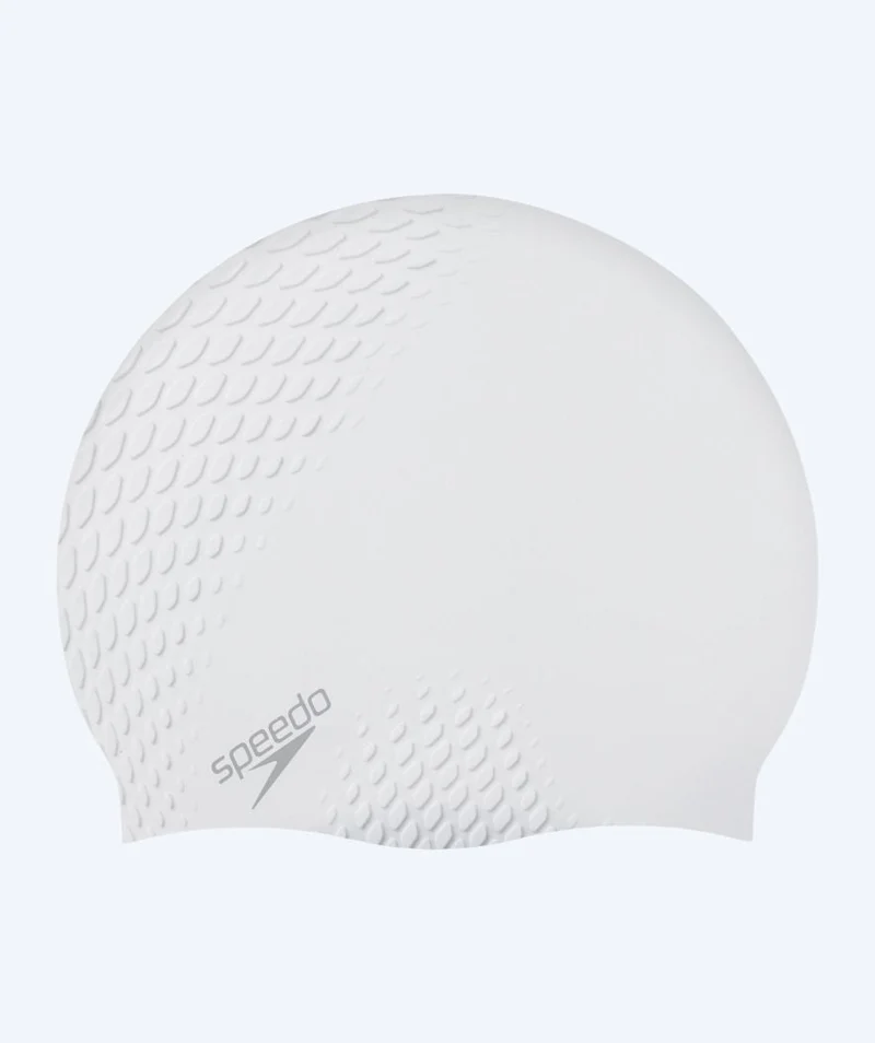 Speedo Badekappe - Bubble Active - Weiß