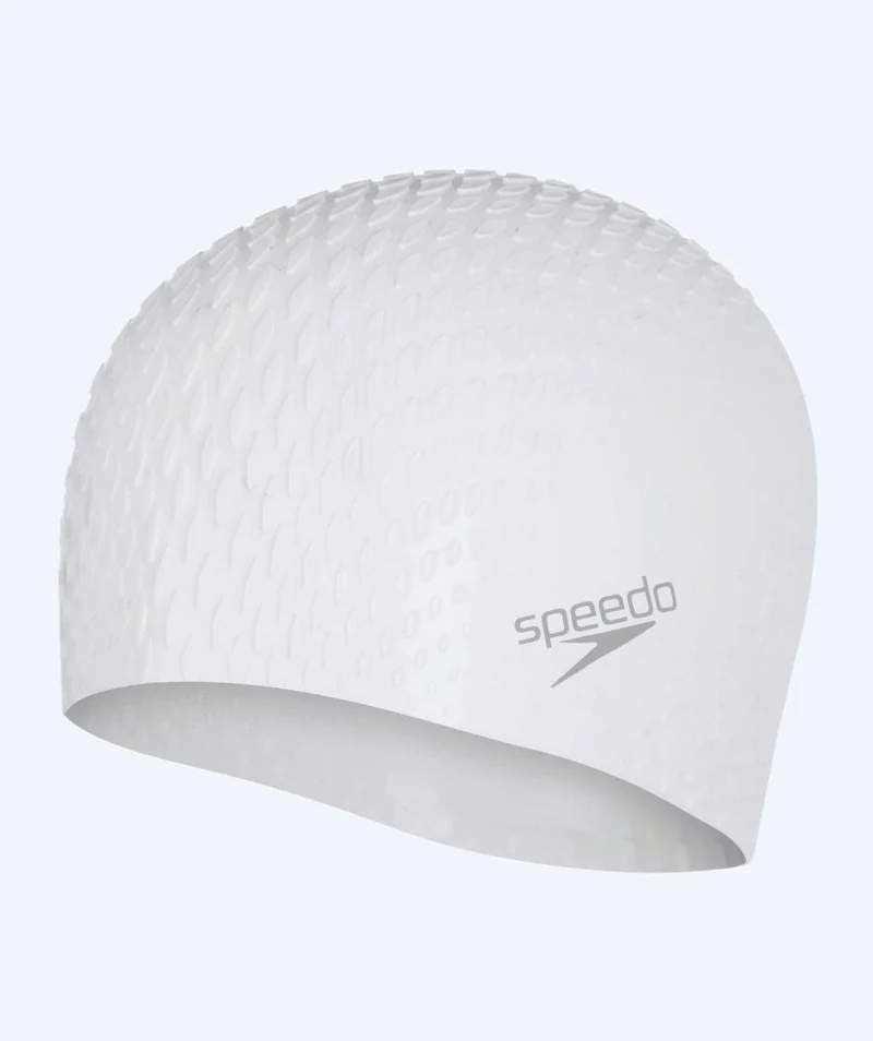 Speedo Badekappe - Bubble Active - Weiß