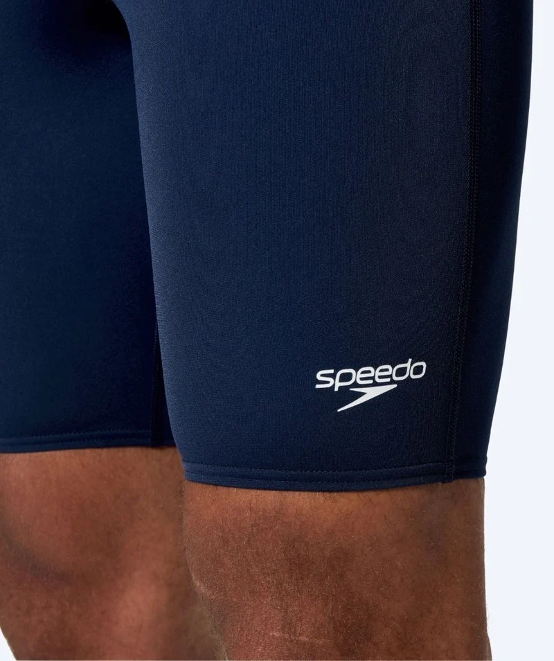 Speedo lange Badehose für Herren - Endurance Logo - Dunkelblau
