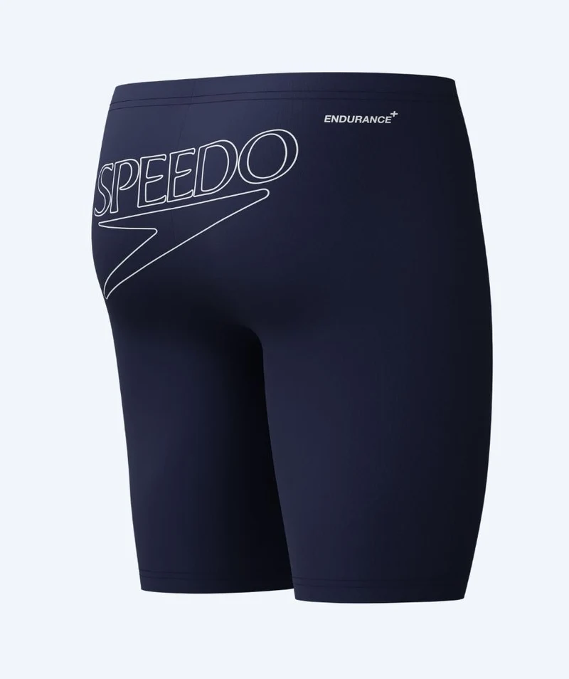 Speedo lange Badehose für Herren - Endurance Logo - Dunkelblau