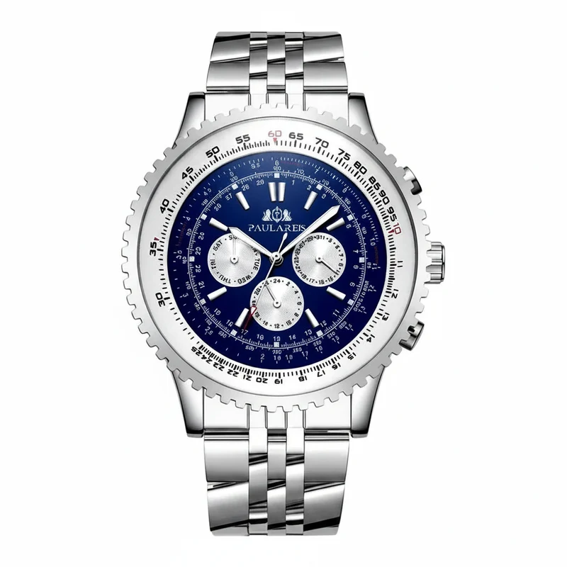 Automatische mechanische Herren-Sportuhr 50 mm – Selbstaufzug & robustes Design