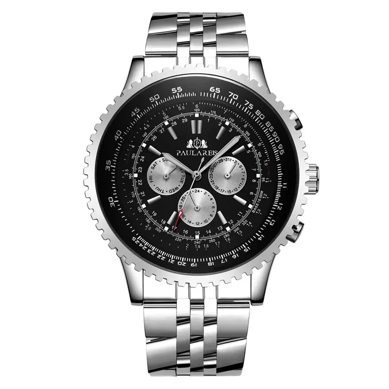 Automatische mechanische Herren-Sportuhr 50 mm – Selbstaufzug & robustes Design