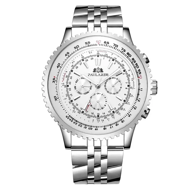 Automatische mechanische Herren-Sportuhr 50 mm – Selbstaufzug & robustes Design